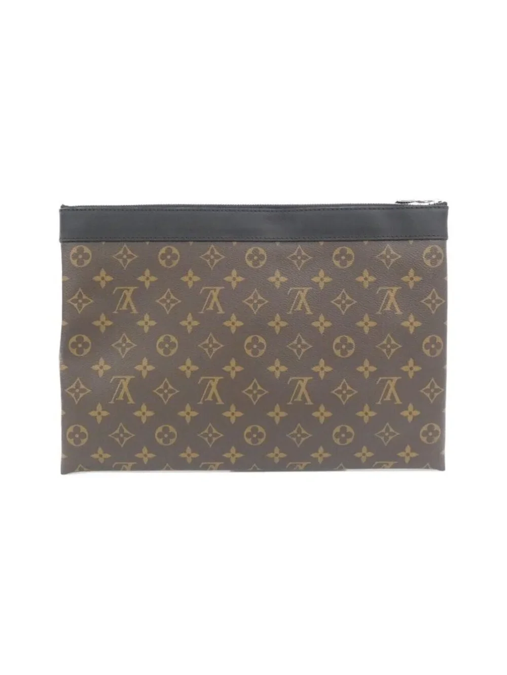 Louis Vuitton Monogram Macassar Pochette Discovery Clutch